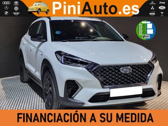 Coches Segunda Mano Hyundai Tucson Híbrido 1.6 Crdi 136Cv 4X2 48V N-Line En Madrid