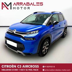 Coches Segunda Mano Citroën C3 Aircross Bluehdi 110Cv S&S Feel Pack En Madrid