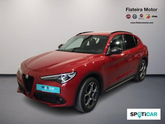 Coches Segunda Mano Alfa Romeo Stelvio 2.2 Di�Sel 140Kw (190Cv) Sprint+ Q4 En La Coruña