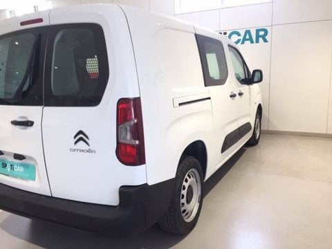 Coches Segunda Mano Citroën Berlingo Doble Cab Talla Xl Bluehdi 100 - En Madrid