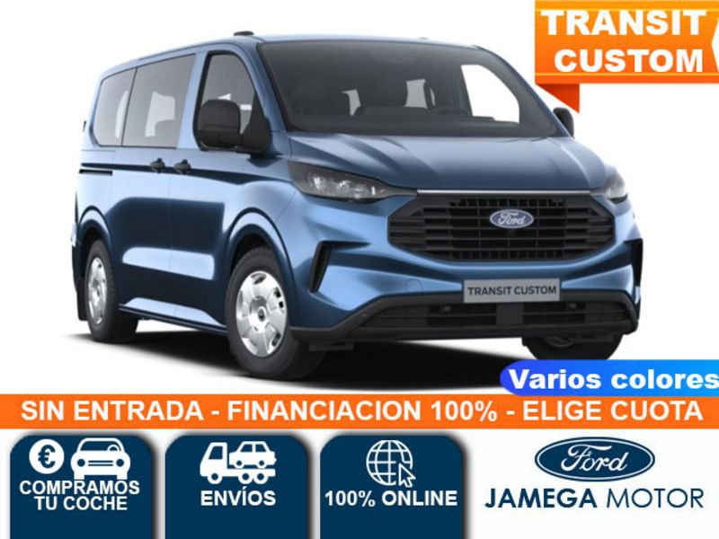 Ford Tourneo Custom Diésel 2.0 EcoBlue 136cv L1 Trend Km 0 en la provincia de Toledo - Jamega Motor img-1