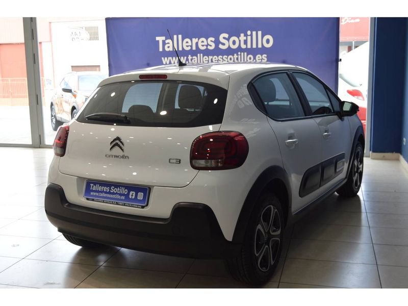 Citroën C3 Gasolina Plus PureTech 60KW (83CV) Km 0 en la provincia de Avila - Talleres Sotillo img-5